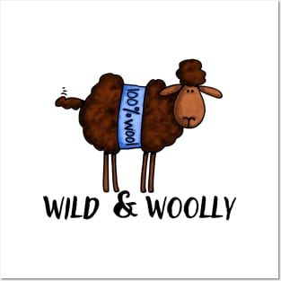 Wild & Woolly (Dark Sheep) Posters and Art